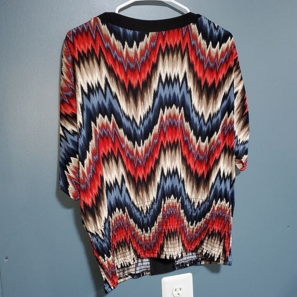 Dressy wavy striped top XL New Directions - Picture 10 of 10